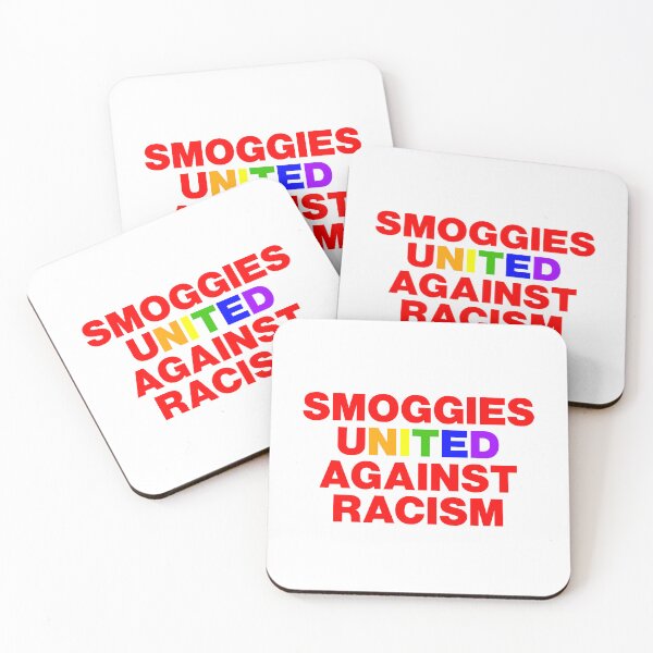 Item preview, Smoggies United Against Racism Rainbow designed and sold by Logo-A-GoGo.