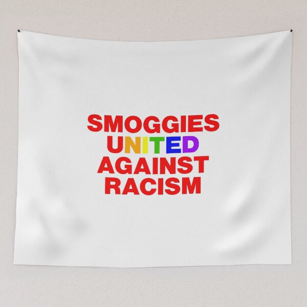Item preview, Smoggies United Against Racism Rainbow designed and sold by Logo-A-GoGo.