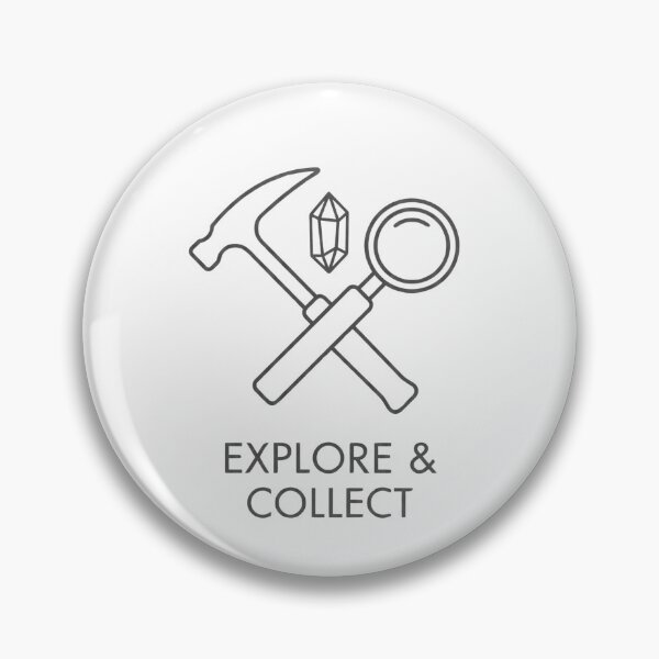 Item preview, Minimalist Rockhunting Tools Line Art designed and sold by SignumShop.