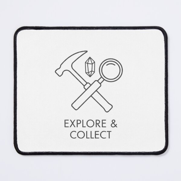 Item preview, Minimalist Rockhunting Tools Line Art designed and sold by SignumShop.