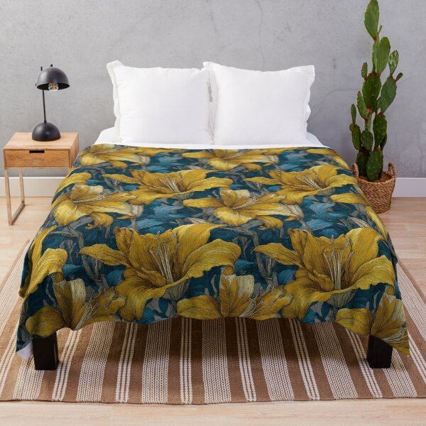Item preview, Fresh Lilies Floral - Flower Bouquet Pattern - Mother'S Day Gift Ideas designed and sold by RoyalStarsPatts.