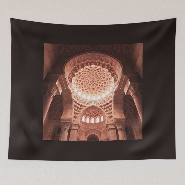 Item preview, Majestic Islamic Dome Interior with Geometric Muqarnas Pattern designed and sold by D-Islamic.