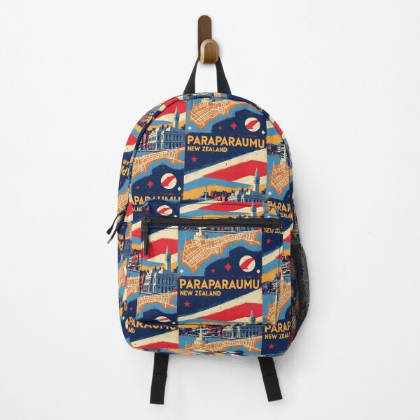 Item preview, Paraparaumu New Zealand Retro Vintage Travel Design designed and sold by TravelersGems.