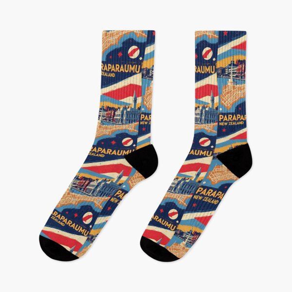 Item preview, Paraparaumu New Zealand Retro Vintage Travel Design designed and sold by TravelersGems.