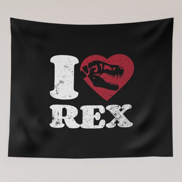 Item preview, I Love Rex - Heart T-Rex funny dinosaur designed and sold by Halfstone.