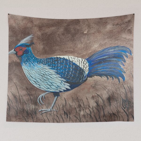 Item preview, Kalij pheasant in the thicket  designed and sold by Matt Starr Fine Art .