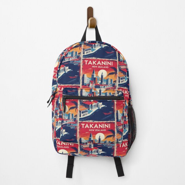 Item preview, Takanini New Zealand Retro Vintage Travel Design designed and sold by TravelersGems.