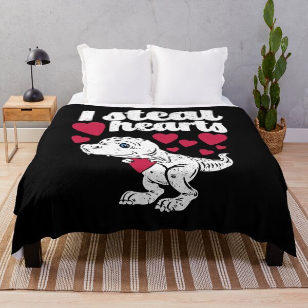 Item preview, I steal hearts - cute dino designed and sold by Halfstone.