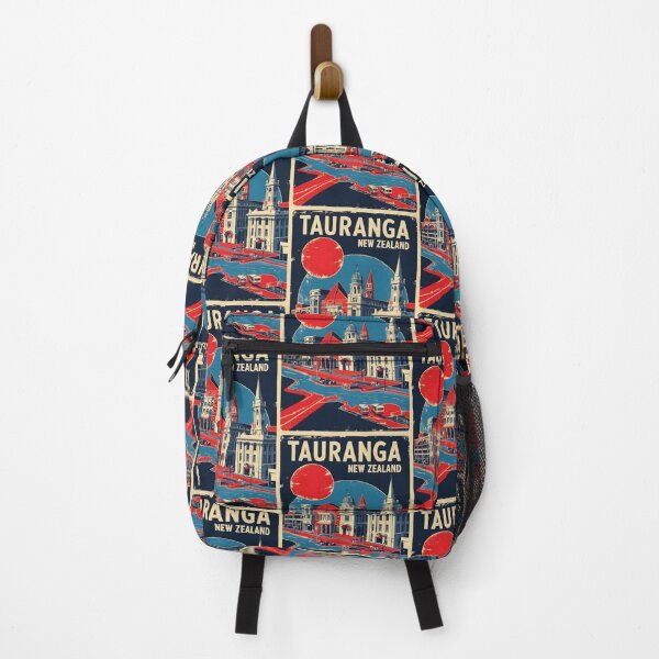Item preview, Tauranga New Zealand Retro Vintage Travel Design designed and sold by TravelersGems.