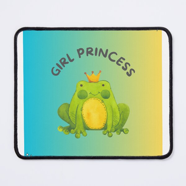 Item preview, Magical Frog Princess – Adorable Animated Illustration for Children & Fantasy Fans designed and sold by LazyButGenius.