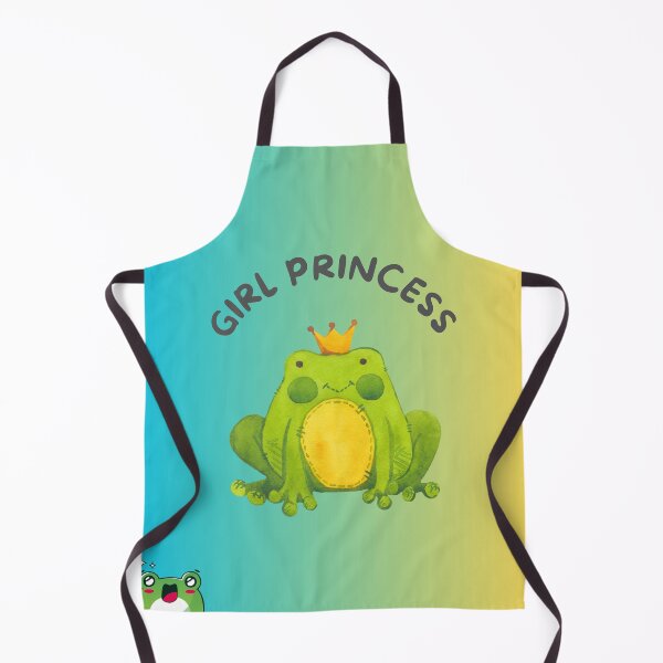 Item preview, Magical Frog Princess – Adorable Animated Illustration for Children & Fantasy Fans designed and sold by LazyButGenius.