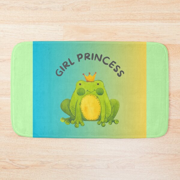 Item preview, Magical Frog Princess – Adorable Animated Illustration for Children & Fantasy Fans designed and sold by LazyButGenius.