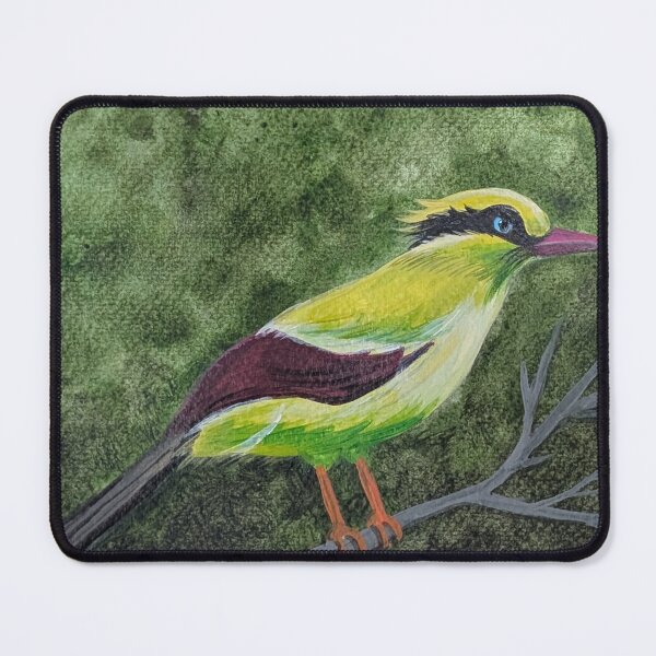 Item preview, Javan green magpie in the forest  designed and sold by Matt Starr Fine Art .