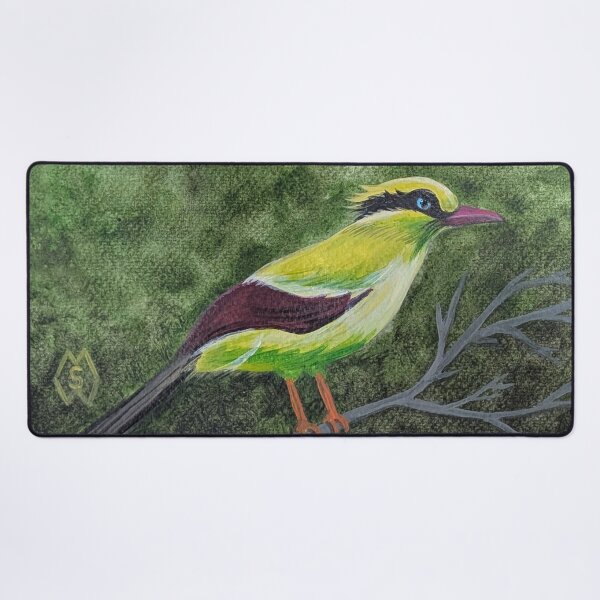 Item preview, Javan green magpie in the forest  designed and sold by Matt Starr Fine Art .