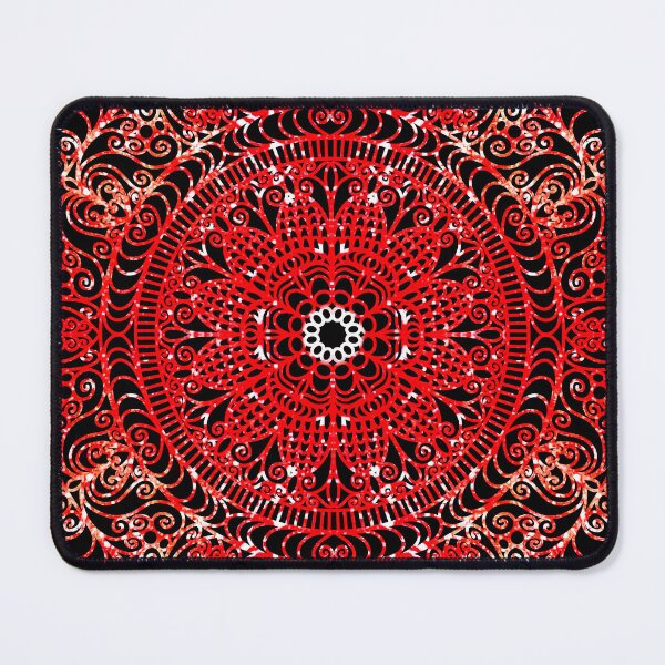 Item preview, Cosmic Red Mandala designed and sold by SilverFantasy.
