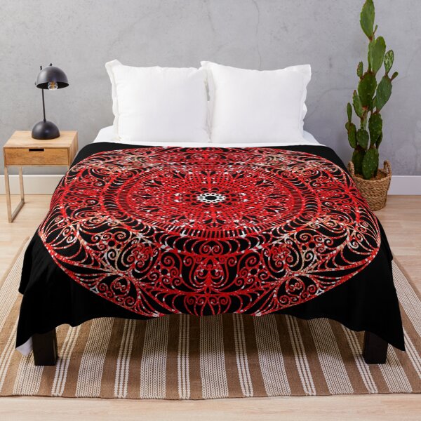 Item preview, Cosmic Red Mandala designed and sold by SilverFantasy.