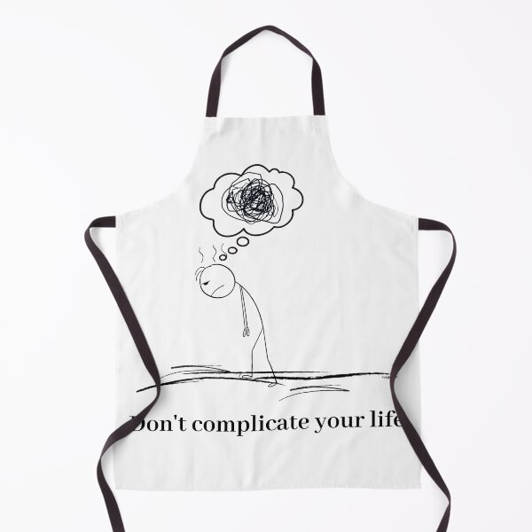 Item preview, Overthinking, But Quietly - don't complicate your life designed and sold by chillbyME.