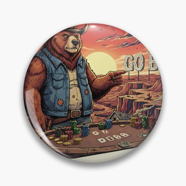 Item preview, The High-Stakes Grizzly: Go Big or Go Home designed and sold by GambleCore.