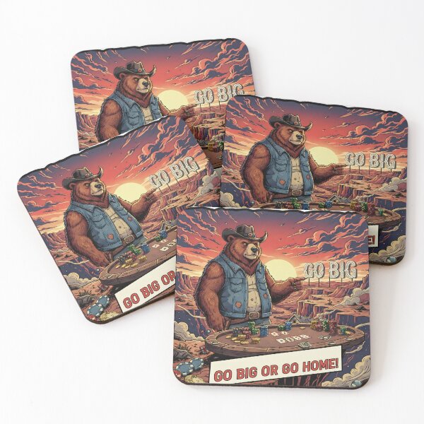 Item preview, The High-Stakes Grizzly: Go Big or Go Home designed and sold by GambleCore.