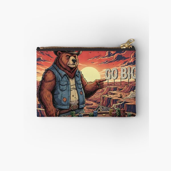 Item preview, The High-Stakes Grizzly: Go Big or Go Home designed and sold by GambleCore.