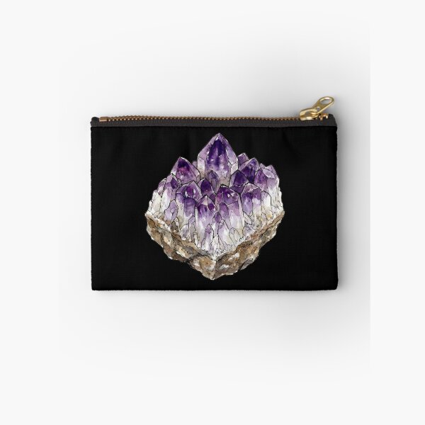 Item preview, Watercolor Amethyst Crystal Cluster designed and sold by SignumShop.