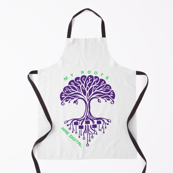 Item preview, My Roots Are Digital Tree Art | Tech Nature Concept Design designed and sold by CindyRandomVibes.