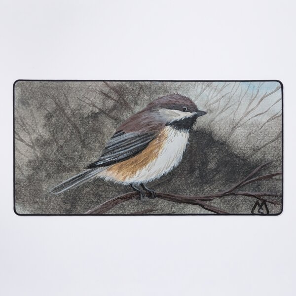 Item preview, Boreal chickadee in the forest  designed and sold by Matt Starr Fine Art .