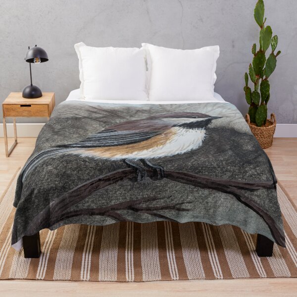 Item preview, Boreal chickadee in the forest  designed and sold by Matt Starr Fine Art .