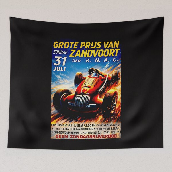 Item preview, Blast from the past an old  poster grand prix zanvoort variation designed and sold by Helios Be. Lavsh.