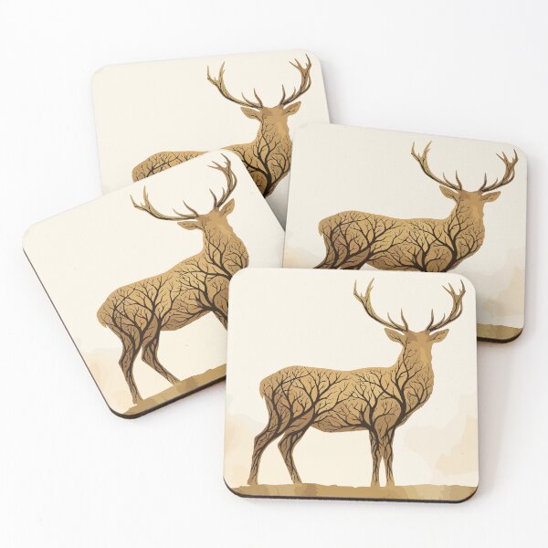 Item preview, Actaeon’s Grace - Figurative Biophilic Vector Art designed and sold by Danford Biophilic.