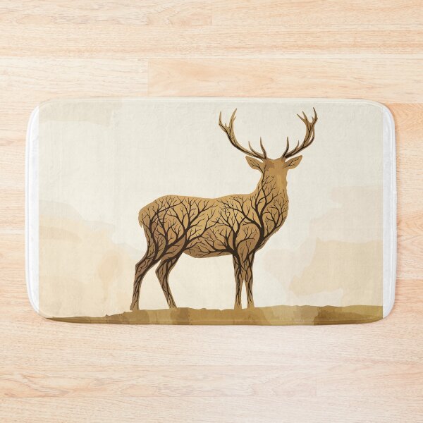 Item preview, Actaeon’s Grace - Figurative Biophilic Vector Art designed and sold by Danford Biophilic.