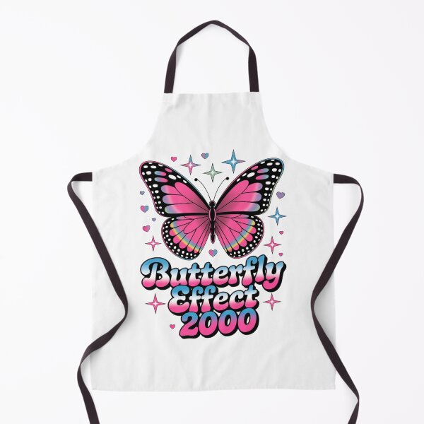 Item preview, Y2K Pink Butterfly Effect 2000 - Glowing Chrome Wings & Neon Stars designed and sold by mo-carnival.