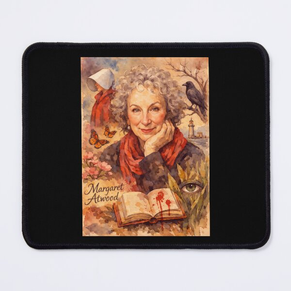 Item preview, Margaret Atwood designed and sold by Sarcastic designs.