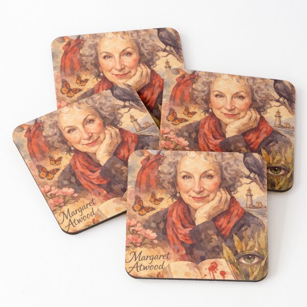 Item preview, Margaret Atwood designed and sold by Sarcastic designs.