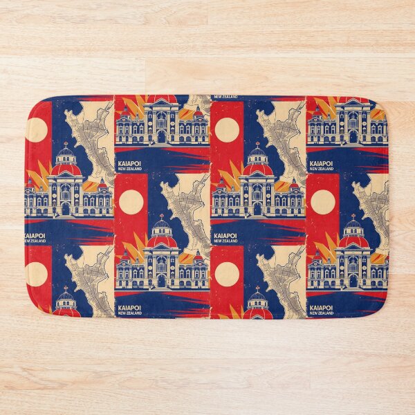 Item preview, Kaiapoi New Zealand Retro Vintage Travel Design designed and sold by TravelersGems.