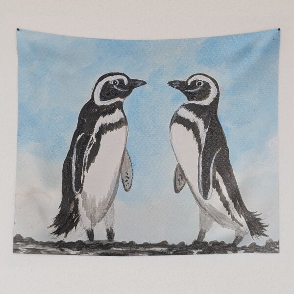 Item preview, Banded penguins study  designed and sold by Matt Starr Fine Art .