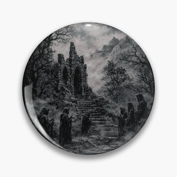 Item preview, Monks Amongst Ruins designed and sold by Dungeon-Shop.