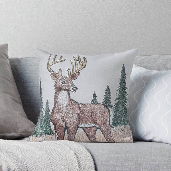 Item preview, Whitetail buck on the lookout  designed and sold by Matt Starr Fine Art .
