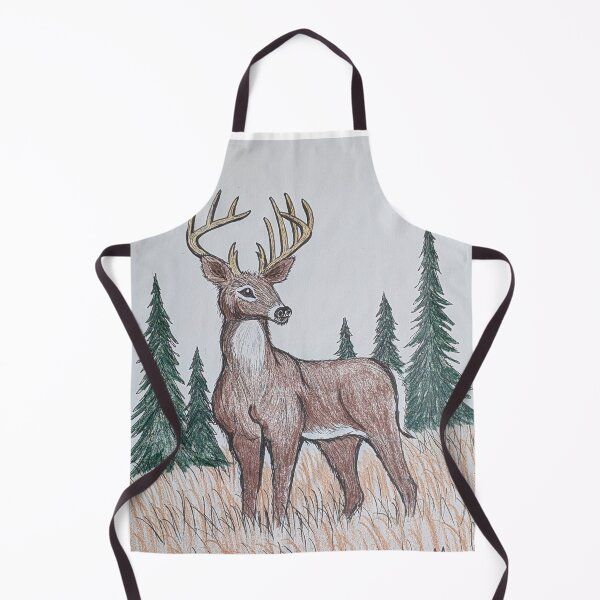 Item preview, Whitetail buck on the lookout designed and sold by Matt Starr Fine Art .