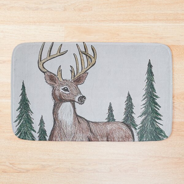 Item preview, Whitetail buck on the lookout  designed and sold by Matt Starr Fine Art .