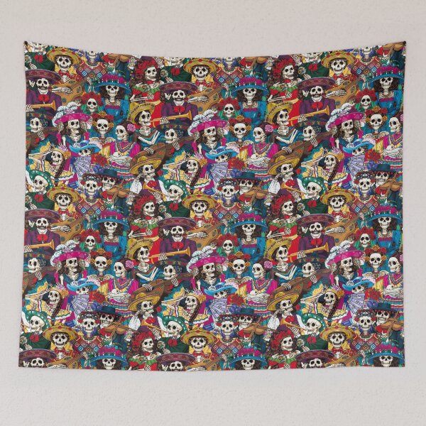 Item preview, Mexican mariachi calaca designed and sold by Tania Uvalle.