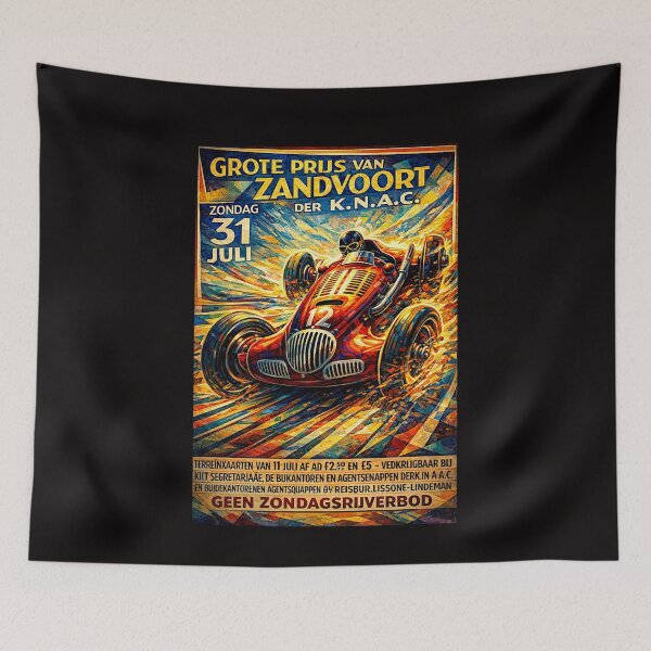 Item preview, Blast from the past an old  poster grand prix Zanvoort variation #4 designed and sold by Helios Be. Lavsh.