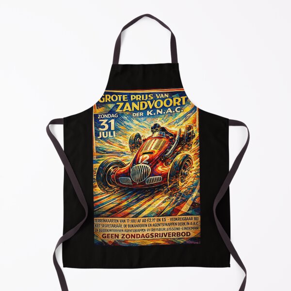 Item preview, Blast from the past an old poster grand prix Zanvoort variation #4 designed and sold by Helios Be. Lavsh.