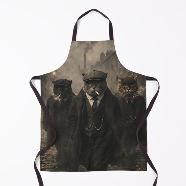 Item preview, Peaky Pussy's - Gangster Cat Pun designed and sold by D S DESIGNS .