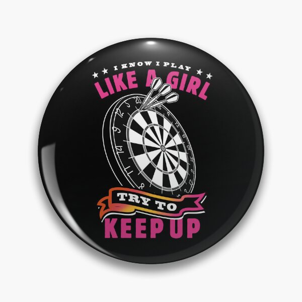Item preview, Darts Ladies - Plays like a girl - Gift designed and sold by Halfstone.