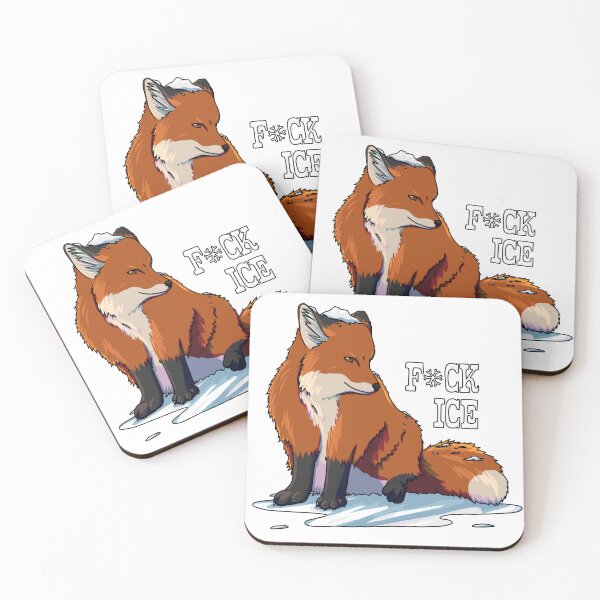 Item preview, Fox Hates Ice designed and sold by StaticKlingShop.