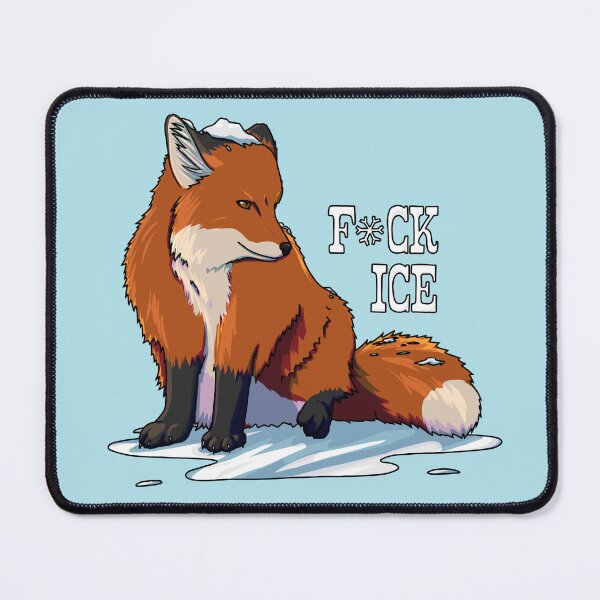 Item preview, Fox Hates Ice designed and sold by StaticKlingShop.