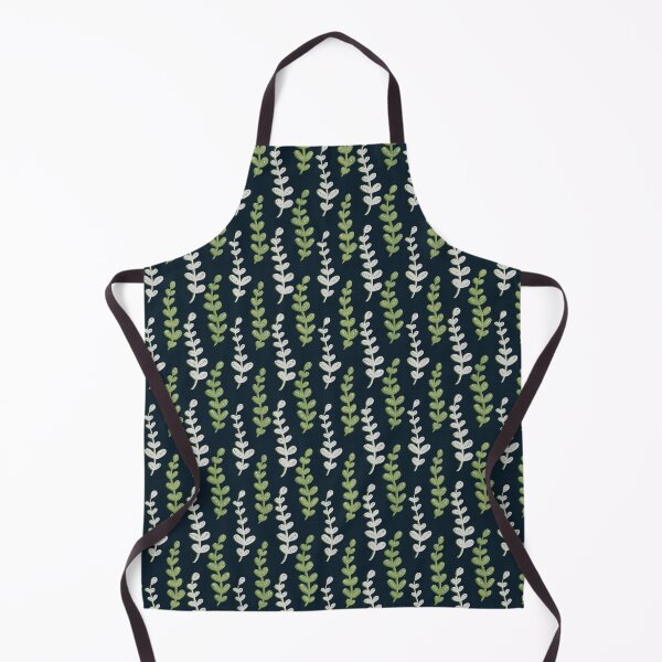 Item preview, Leafy Wonderland Pattern in Navy designed and sold by designsbyklm.