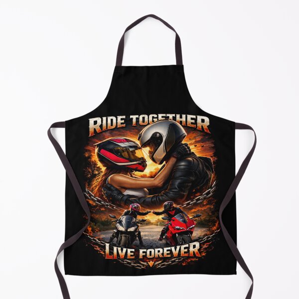 Item preview, Ride together live forever t-shirt love couple motorcycles passion Valentines day designed and sold by JP-Crew-100.