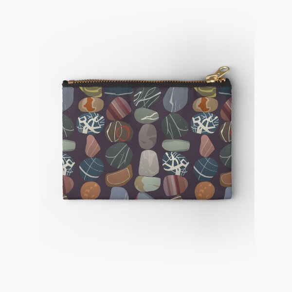 Item preview, minimal pebbles deep mulberry designed and sold by scrummy.
